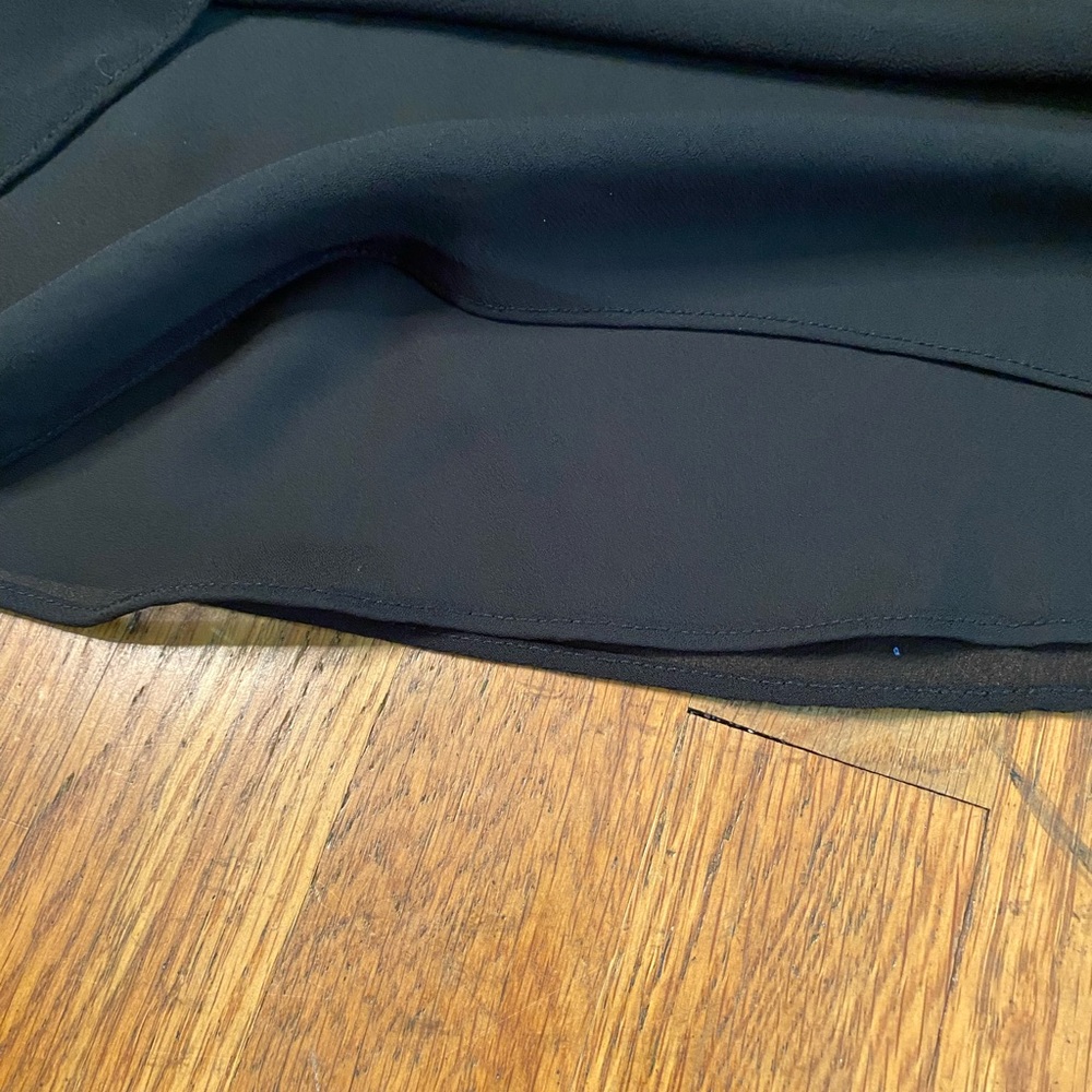 Danny & Nicole Black dress - size 8p - Picture 5 of 8